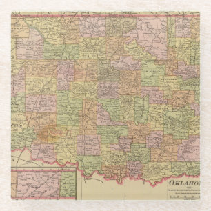 Dessous-de-verre En Verre L'Oklahoma