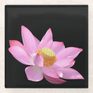 Dessous-de-verre En Verre Lotus