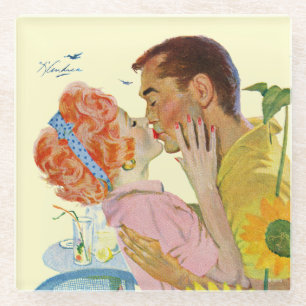 Dessous-de-verre En Verre Love-Struck 2