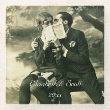 Lovers Secrets Sexy Vintage Pin-Up Couple Mariage