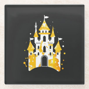 Dessous-de-verre En Verre Ma maison est mon château