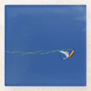 Dessous-de-verre En Verre Macaw Kite