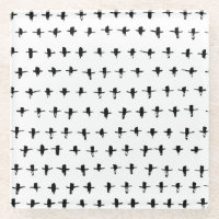 Main de croix noires dessinée géométrique