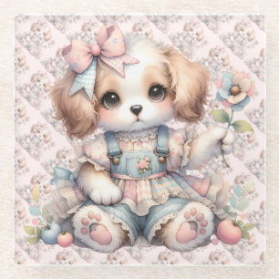Dessous-de-verre En Verre Maison Coquette Kawaii Cottagecore Farmcore Style