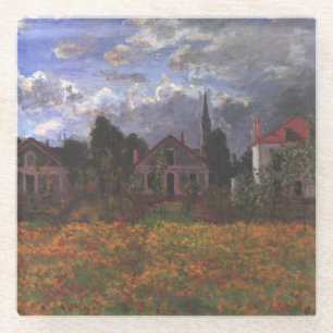 Dessous-de-verre En Verre Maisons En Argenteuil - Claude Monet - 1873