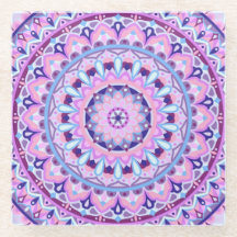 Mandala de base violette