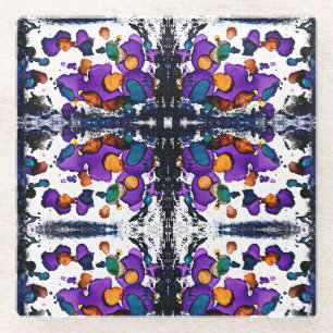 Dessous-de-verre En Verre Mardi Gras