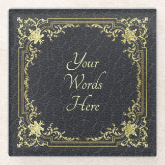 Dessous-de-verre En Verre Maroc Gilt