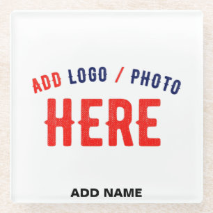 DESSOUS-DE-VERRE EN VERRE MARQUE BLANCHE MODERNE ET PERSONNALISABLE VÉRIFIÉE