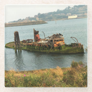 Dessous-de-verre En Verre Mary D. Hume, Gold Beach, Oregon