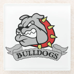 Dessous-de-verre En Verre Mason Bulldogs