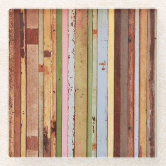 Dessous-de-verre En Verre Matériau en bois : Texture Vintage de papier peint