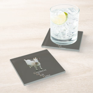 Dessous-de-verre En Verre Meilleur de tous les temps Chèvre