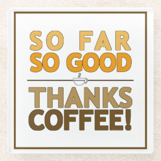 Dessous-de-verre En Verre Merci Coffee