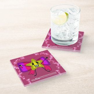 Dessous-de-verre En Verre mignonne coster w\Starry!!!!