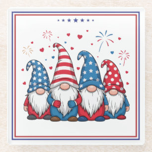 Dessous-de-verre En Verre Mignons nains de dessin animé USA-68123