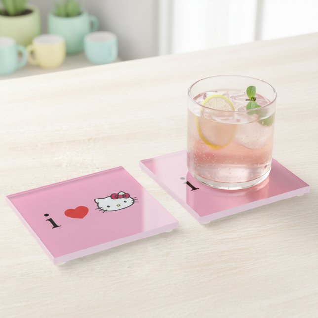 Dessous-de-verre En Verre Minou (Créateur téléchargé)