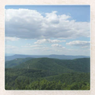 Dessous-de-verre En Verre Montagnes des Appalaches I Shenandoah