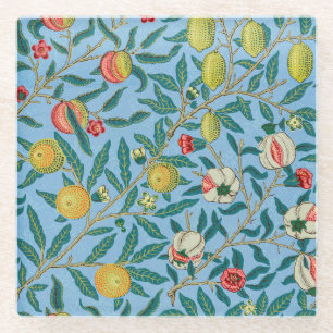 Dessous-de-verre En Verre Morris - Quatre Fruits