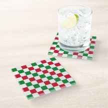 Motif à carreaux de Noël classique