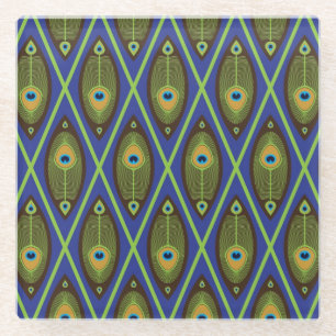 Dessous-de-verre En Verre Motif asiatique