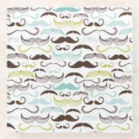 Motif de moustache, rétro style 2
