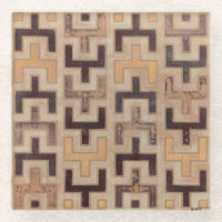 Motif décoratif africain en tissu boueux