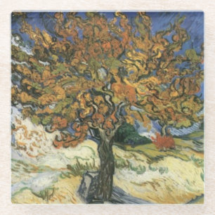Dessous-de-verre En Verre Mulberry Tree par van Gogh