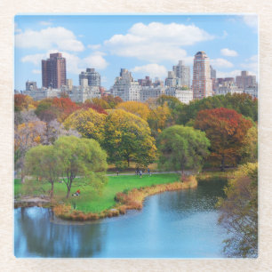 Dessous-de-verre En Verre New York City Manhattan Central Park Panorama
