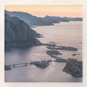 Dessous-de-verre En Verre Norvège Lofoten