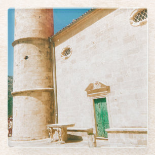 Dessous-de-verre En Verre Notre-Dame-des-Rochers - Baie de Kotor - Monténégr