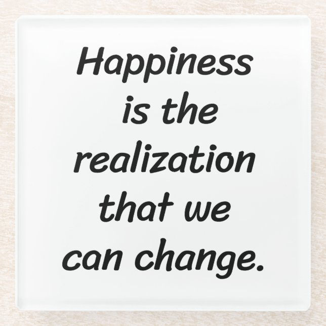 Dessous-de-verre En Verre Nous pouvons changer le Dessous de verre de verre (Devant)