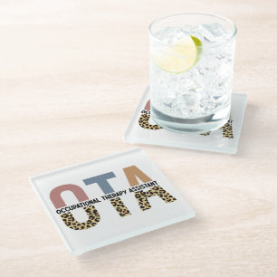 Dessous-de-verre En Verre OTA Offres d'aide en ergothérapie