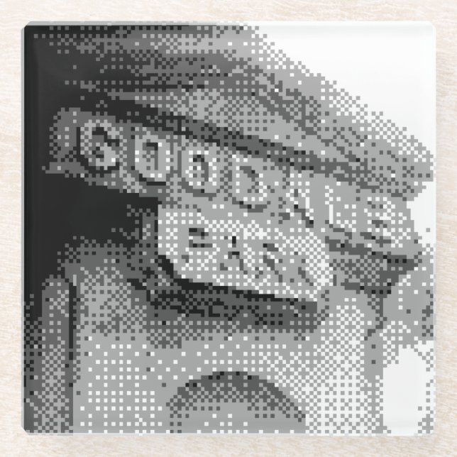 Dessous-de-verre En Verre parc métro (Devant)