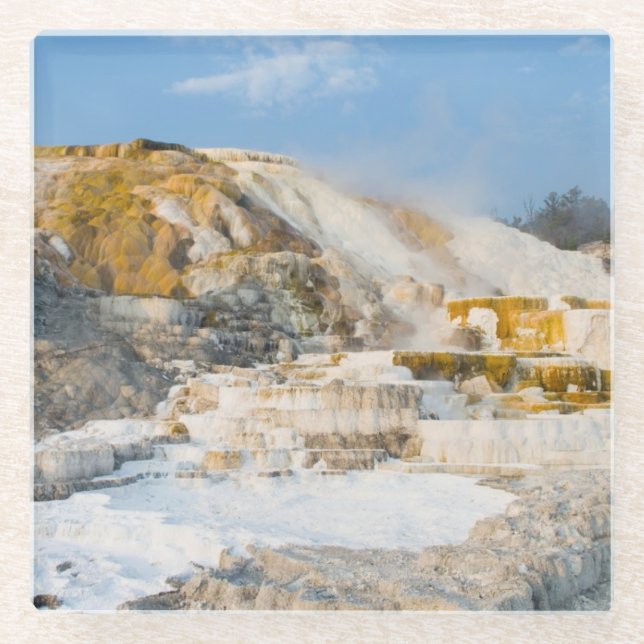 Dessous-de-verre En Verre Parc national de Yellowstone (Devant)