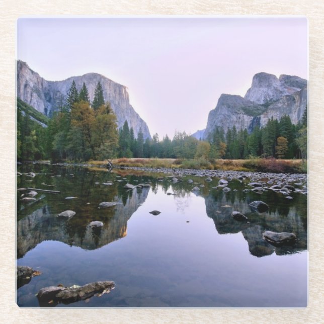 Dessous-de-verre En Verre Parc national de Yosemite (Devant)