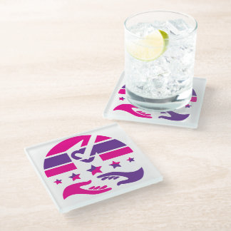 Dessous-de-verre En Verre Parle-toi de ton esprit