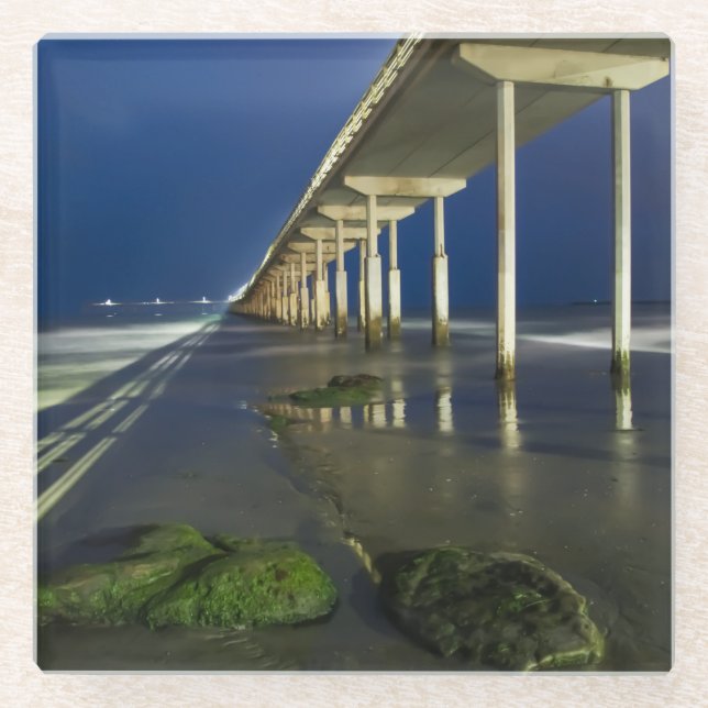 Dessous-de-verre En Verre Passerelle OB (Devant)