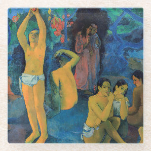 Dessous-de-verre En Verre Paul Gauguin - D'Où Sommes-Nous Venus ?