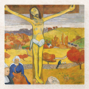 Dessous-de-verre En Verre Paul Gauguin - Le Christ Jaune