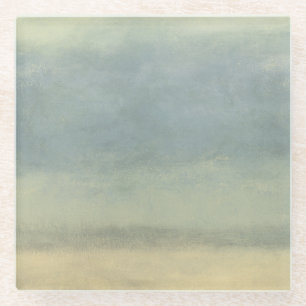 Dessous-de-verre En Verre Paysage abstrait avec le ciel obscurci