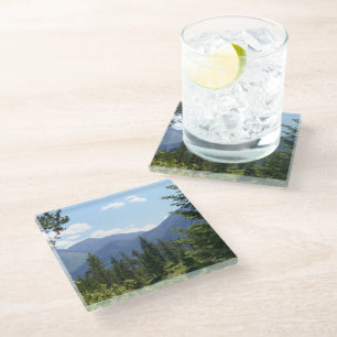 Dessous-de-verre En Verre Paysage de Montana Vue panoramique