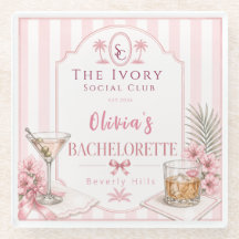 Personnalisé Luxe Rose Enterrement de Vie de Jeune