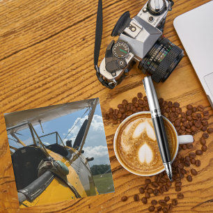 Dessous-de-verre En Verre Photo cockpit de l'avion, Cool Aviation Pilote Pap