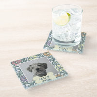 Photo Pastel Vintage Floral Custom Chien Photo