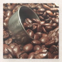 Photographie rôtie de grains de café