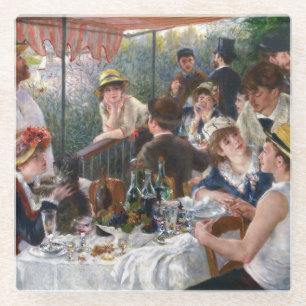 Dessous-de-verre En Verre Pierre-Auguste Renoir - Déjeuner de la fête nautiq
