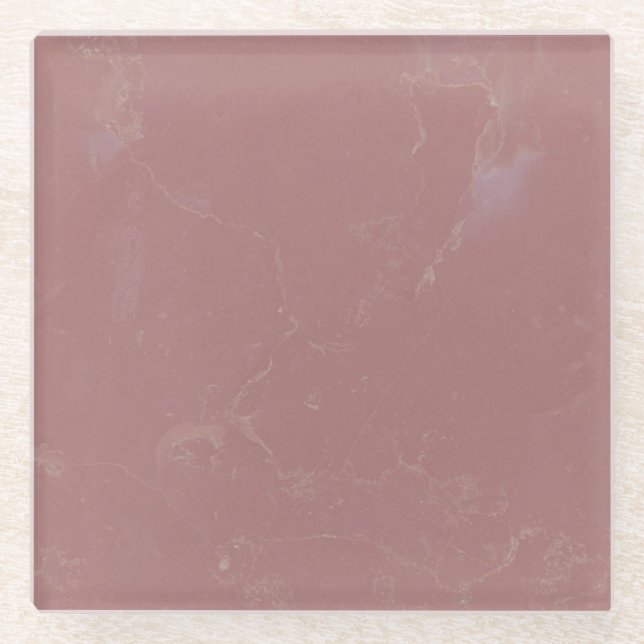 Dessous-de-verre En Verre Pink marble (Devant)