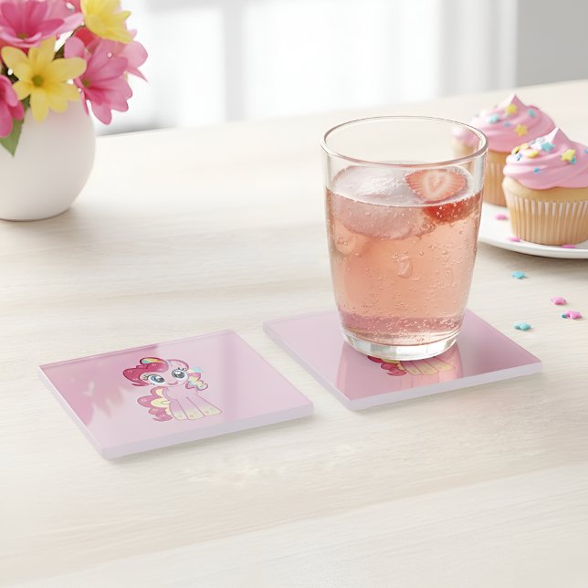 Dessous-de-verre En Verre Poney (Créateur téléchargé)