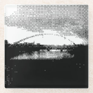 Dessous-de-verre En Verre pont pixel